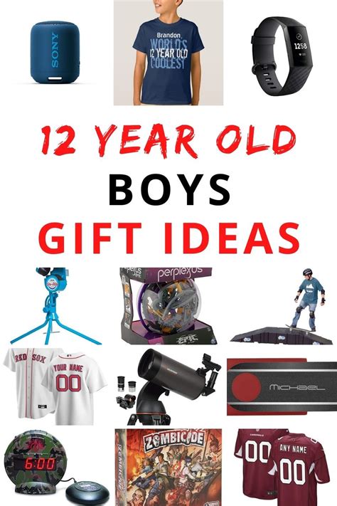 birthday present for 12 year old boy